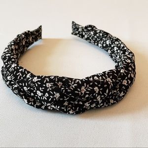 Black Floral Headband